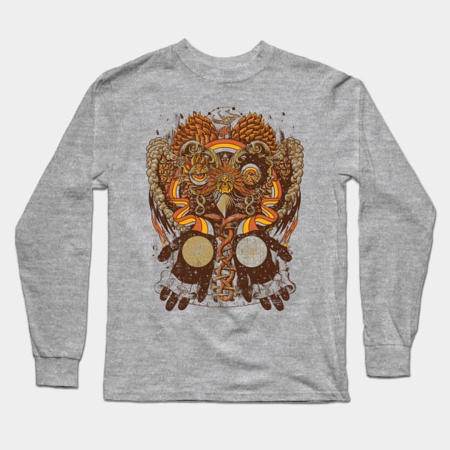 Dreams of a Feather Long Sleeve T-Shirt by qetza